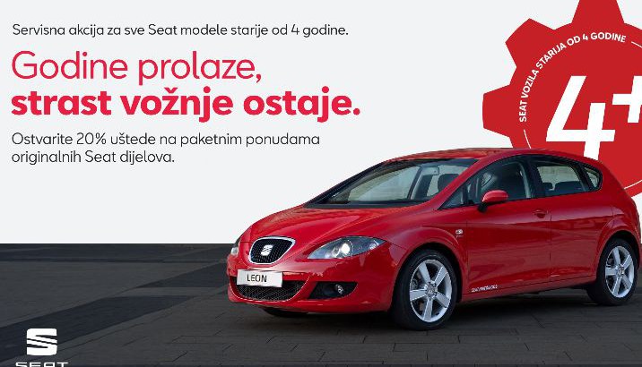 4+ Servisna akcija - SEAT