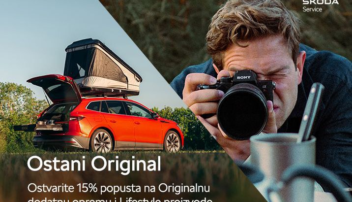 Originalna dodatna oprema i lifestyle proizvodi - Škoda