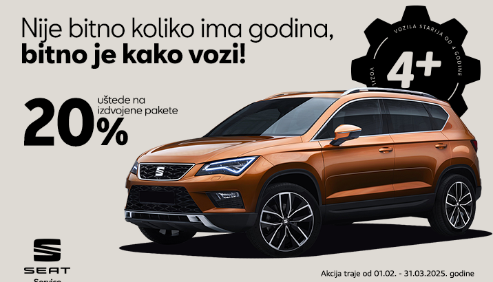 SEAT SERVISNA AKCIJA 4+
