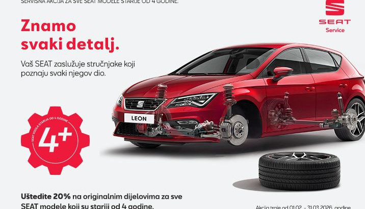 SEAT SERVISNA AKCIJA 4+